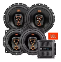 Kit Alto Falante Jbl Original Triaxial E Banda 400.4 Potente