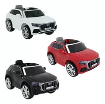 Carro Elétrico Infantil Audi Q8 12v Controle Remoto Belfix Cor Branco