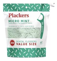 Hilo Dental Plackers X300 Flossers Original Menta Stock