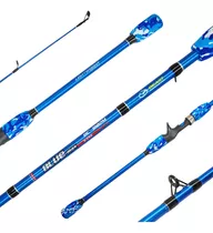 Caña Beast Blue Max 1.80m Baitcasting 2 Tramos 6-12 Lb 8-25g