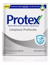 Jabón Antibacterial Protex Limpieza Profunda 110 Gr X 3 Und