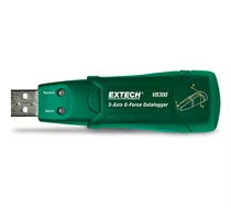 Registrador Usb Força G 3 Eixos Extech Vb300