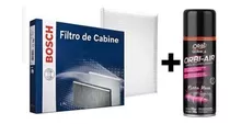 Kit Filtro Ar Condicionado Bosch + Spray Higienizado Orbi