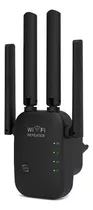 Extensor Wifi Señal 4 Antenas Repetidor Amplificador 300mbps