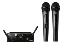 Micrófono Inalámbrico Vocal Doble  Wms40mini2 Us45a/c Akg