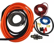 Kit Cables Para Amplificador Subwoofer 1000w Auto 4ga