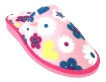 Pantufla De Mujer De Polar Estampada (las Marianas) Margarit