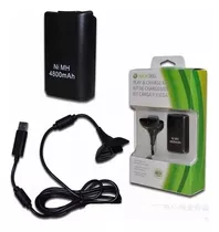 Kit Carga Y Juega Para Control Xbox 360 Cable Y Pila