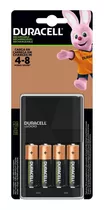 Pack Cargador Pilas Aa/aaa + 4 Pilas Duracell Recargables Aa