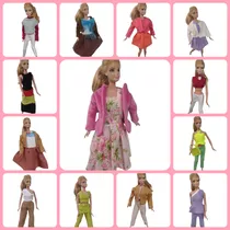 Super Lote  Especial 30 Art Ropa Para Muñeca Barbie O Simil