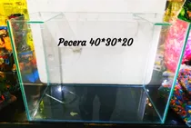 Pecera 40x30x20 3mm Acuario 24 Litros