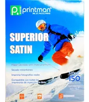 Printman Superior Satin 8.5 X11  260g/m 150h 