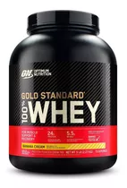 Proteína Gold Standard 100% Whey Banana Cream Pote De 2.27kg