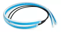 X2 Tira Led Flexible Para Foco Direccional Ámbar Blanca 60cm