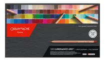 Lápiz De Color Caran D'ache Luminance 6901 Pack 100u