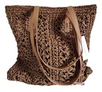 Bolso En Rafia, Cartera, Bag.