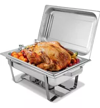 Chafing Buffet Conservador De Alimentos 9lt Acero Inoxidable