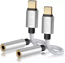 Cable Adaptador Para Auriculares Usb-c A 3,5 Mm | 2 Piezas