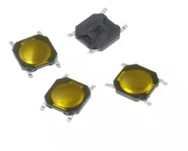 Micro Switch Push Button Smd 4x4x0.8mm 4 Pines 50 Piezas