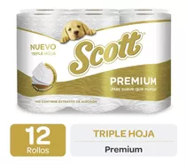 Papel Higiénico Scott Premium 12 Un 19 Mt