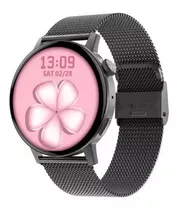 Smartwatch Reloj Inteligente Dt3 Mini Oxímetro Llamadas Color De La Caja Negro Color De La Malla Negro