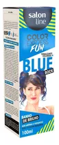 Kit Tintura Salon Line  Color Express Fun Tom Blue Rock