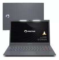 Notebook Positivo Vision C14 Cinza Intel Celeron 8gb De Ram 240gb Ssd 1366x768px Linux Debian 10