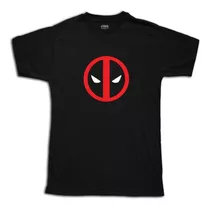 Remeras Deadpool Logo Comic Hombre Mujer Niño Algodon Talles