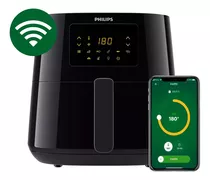 Airfryer Xl Philips Essential Connected Hd9280/90 Color Negro Y Plateado Oscuro