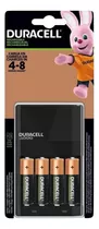 Cargador Pilas Recargables Duracell Aa Aaa C 4 'baterías Aa