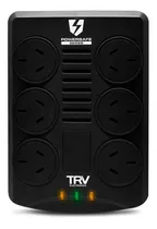 Estabilizador De Tensión 6 Enchufes Trv 500w Rj45 Protección