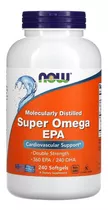 Now Foods Super Omega Epa 1200mg 360/240 240 Sgels Sabor Sin Sabor