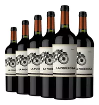 Vino La Poderosa Malbec Caja X 6 X 750ml. - Envíos