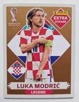 Figurita Luka Modric Extra Sticker Bronce Qatar 2022