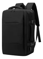 Mochila Multifuncional Biger Porta Laptop Para Cabina Negro