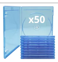 Caja Estuche Para Disco Bluray 10mm Con Logo X50
