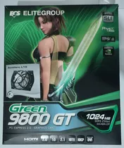 Placa De Vídeo 9800 Gt Green Ecs 1 Gb 256 Bit Ddr3