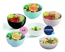 Compoteras Bowls Multiusos Luminarc Diwali X4 Piezas