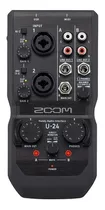 Interfaz Placa De Audio Zoom U-24 Midi