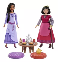 Muñecas Disney S Wish Playset Con 2 Muñecas 2 Figuras 1 Mes