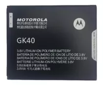 Batería Pila Motorola G4 Gk40 E4 Play E5 Play G5 E4