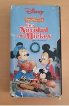 Una Navidad Con Mickey - Disney Vhs Español 