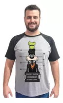 Camisa Camiseta Pateta Goofy Goof Preso Prisão Nervoso 