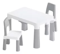 Set De Mesa Y 2 Sillas Para Niños Infantil Cajones Incluidos