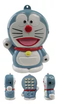 Telefone Doraemon Headset Flexivel Anime Enfeite Telefonia