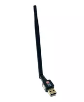 Adaptador Receptor Wireless Usb Wifi Com Antena 1200mbps Nfe