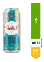 Cerveza Grolsch Ipa Lata 473ml La Barra Pack X6