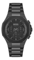 Reloj Boss Taper Para Hombre De Acero Negro 1514088 Ss