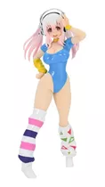 Figura Anos 80/outra Cor Azul Novo Super Sonico Sonico