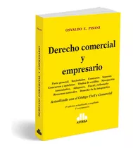 Derecho Comercial Y Empresario - Pisani - Ultima Edicion